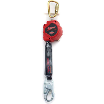 3M PROTECTA® Rebel Self Retracting Lifeline, 20' Web Snap Hook Carabiner, 3100431