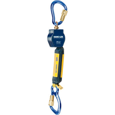 3M DBI-SALA® 3101235 Nano-Lok Self Retracting Lifeline, 6'L, 420 Cap Lbs