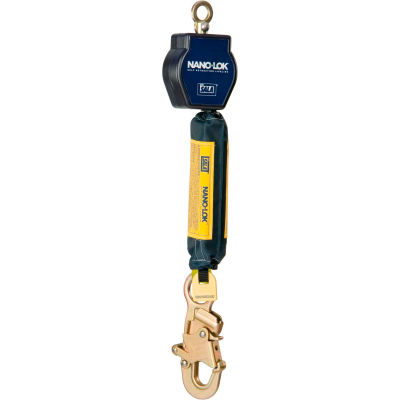 DBI-SALA® 3101252 Nano-Lok Self Retracting Lifeline, 6'L, 420 Cap Lbs