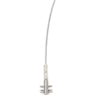 3M DBI-SALA® Lad-Saf™ 75' Swaged Stainless Steel Cable, 3/8" Dia, 7x19 Strands, 6107075