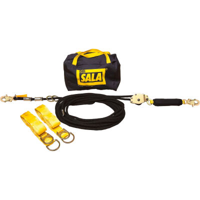 3M DBI-SALA® 7600505 Sayfline Synthetic Horizontal Lifeline System, 50'L, 310 Cap Lbs