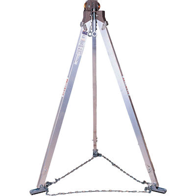 3M DBI-SALA® 8000010 Aluminum Tripod, Adjustable, 7' - 9'L, 350 Cap Lbs