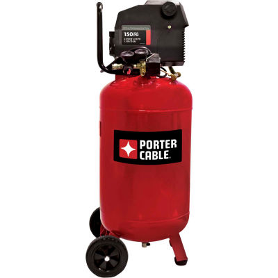 Porter Cable® PXCMF220VW,Portable Electric Air Compressor, 1.5HP, 20 Gal, Vertical, 4 CFM