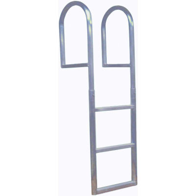 Dock Edge Dock Ladder 3 Step Fixed, Welded Aluminum - 2013-F
