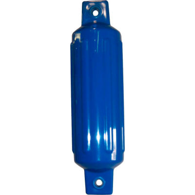 Dock Edge Dolphin Twin Eye Ribbed Boat Fender 8-1/2" x 27", Royal Blue 4/Case - 59-272-F