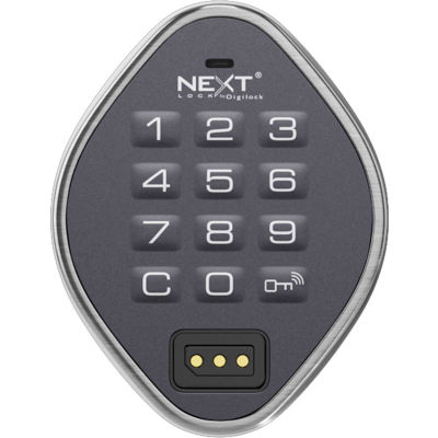 Digilock Range Electronic Keypad Locker Lock NLRK-ADO2-619-01P1 - Brushed Nickel
