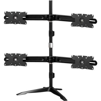 Dyconn Albatross Quad-Display Monitor Mount, Black