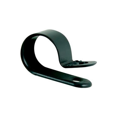 Del City 2524 Black Cable Clamps- 1-1/2", 100 Pieces