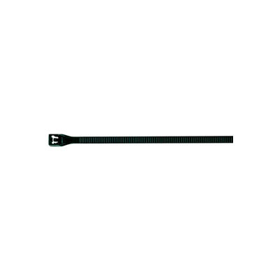 Del City 963303 14" UV Black Cable Ties, 100 Pieces