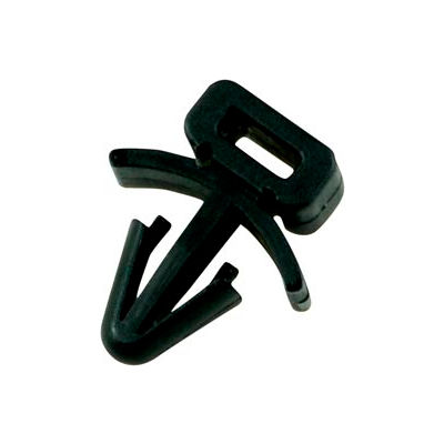 Push-mount Bases- Black- 5/16" x 9/16", 100 Pieces