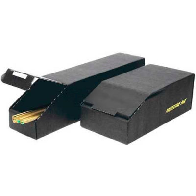 Protektive Pak 37590 ESD Closed Bin Box, 4"W x 12"D x 4-1/2"H - Pkg Qty 5