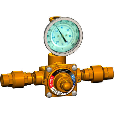 Lawler 911E/F Eyewash Valve, Rough Bronze