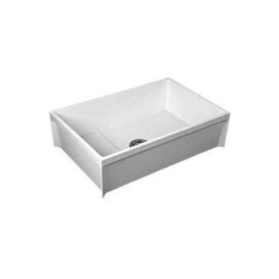 Fiat® Modesto Mop Sink With Plain Curbs 36"L x 24"W
