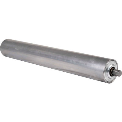 1.9" Dia. x 9 Ga. Steel Roller 42215-23-GP for 23" O.A.W. Omni Conveyors, ABEC Bearings