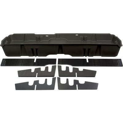 DU-HA 07-13 Chevrolet/GMC Light Duty Crew Cab and 07-14 Heavy Duty Crew Cab - Underseat - Dk Gray