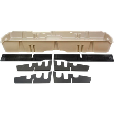 DU-HA 07-13 Chevrolet/GMC Light Duty Crew Cab and 07-14 Heavy Duty Crew Cab - Underseat - Tan