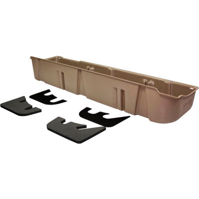 DU-HA 09-14 Ford F-150 SuperCrew - Underseat Storage - Tan (Fits with factory subwoofer)