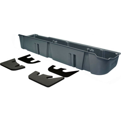 DU-HA 11-14 Ford F-150 SuperCrew - Underseat Storage - Gray (Fits with factory subwoofer)