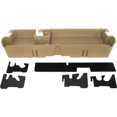 DU-HA 07-15 Toyota Tundra Double Cab - Underseat - Tan (Does not fit w/factory subwoofer)