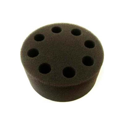 SCILOGEX Foam Test Tube Insert 18900023, For 8 Test Tubes of 16mm Dia., Use with Universal Adapter