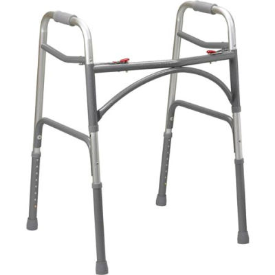 Drive Medical 10220-1 Heavy Duty Bariatric Walker, Adult, 500 lbs. Capacity