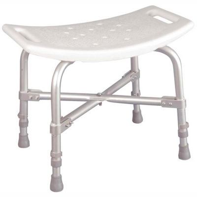Drive Medical 12022KD-1 Bariatric Heavy Duty Bath Bench Without Back, Knock Down