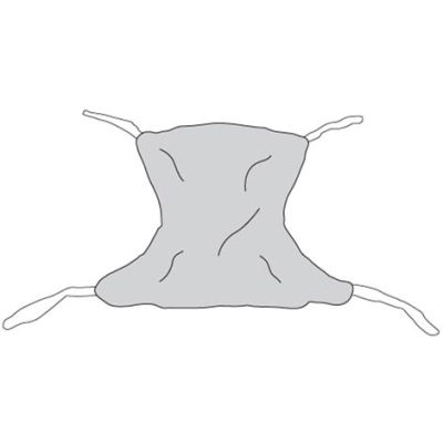 Full Body Patient Lift Sling, Solid, X-Large