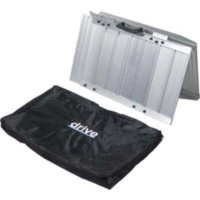 Drive Medical STDS1097 Single Fold Portable Wheelchair/Scooter Ramp w/ Carry Handle, 6' x 30"