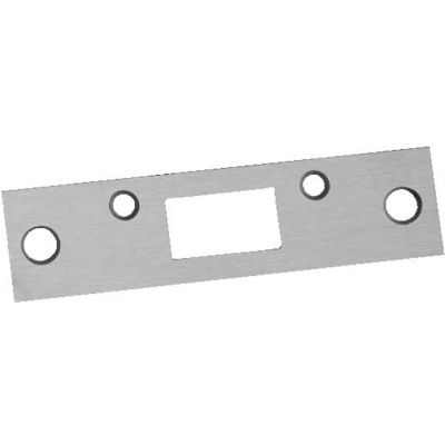 Don Jo 2-SDS-SL Security Strike For Deadbolt, 4-7/8"x1-1/4", Silver - Pkg Qty 10