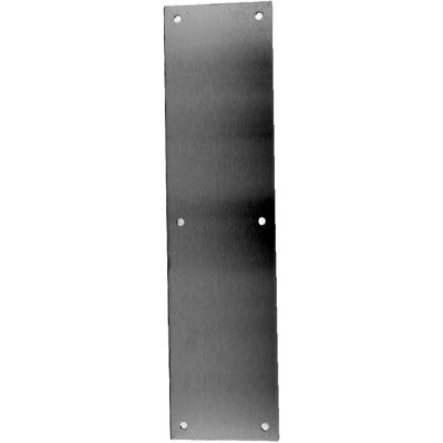 Don Jo 73-630 .050 Push Plate, 8"x16", Stainless Steel