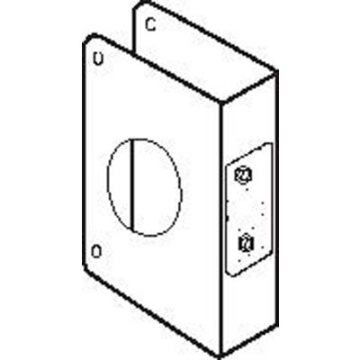 Don Jo 8-CW-BZ Wrap Around For Deadbolts W/ 1-1/2"Hole,2-3/4"Backset, Bronze - Pkg Qty 10