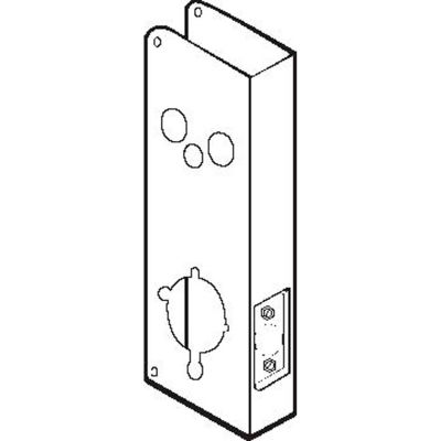 Don Jo 93KV-CW-S Wrap Around For Best 93-KV Locks & Mas-Hamilton Power Levers, Stainless Steel