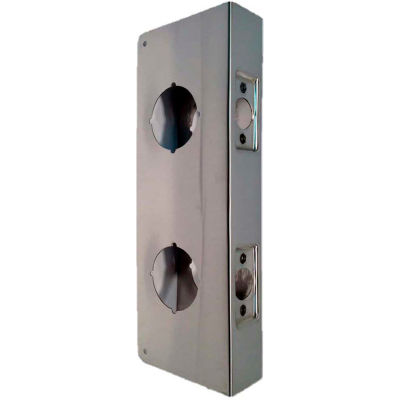 Don Jo 946-CW-10B Wrap Around For Dbl Lock Combo Locksets W/6"Centers, 4-1/4"x9", Oil Rubbed Bronze
