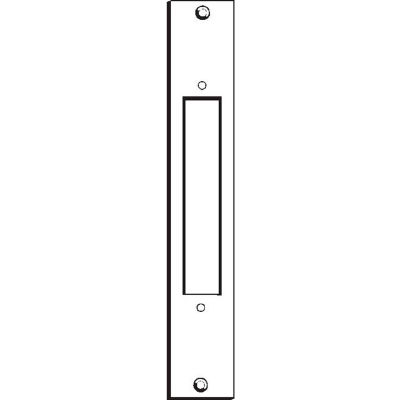 Don Jo DBS 2478-DU, ANSI Strike For Deadbolt, 4-7/8"x1-1/4", Dura Coated - Pkg Qty 10