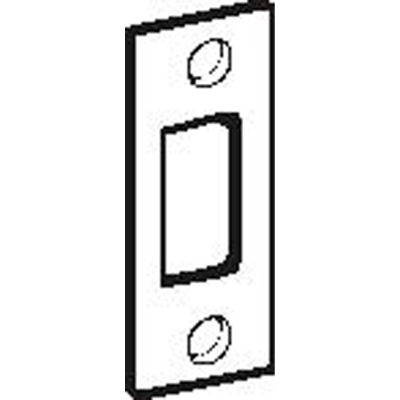 Don Jo DS 234-630 Replacement Strike, 2-3/4"x1-1/8", Stainless Steel - Pkg Qty 10