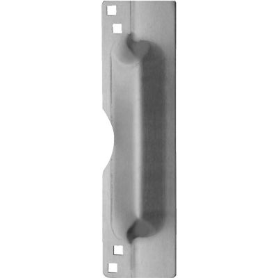 Don Jo LP 111 EBF-630 Latch Protector For Outswing Doors, 3"x11", Fasteners, Stainless Steel - Pkg Qty 10