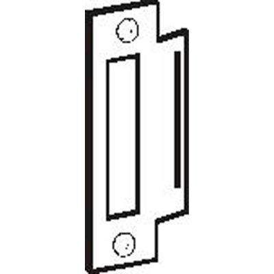 Don Jo MST 261-BP Mortise Strike, 4-7/8"x1-1/4", Brass Plated - Pkg Qty 10