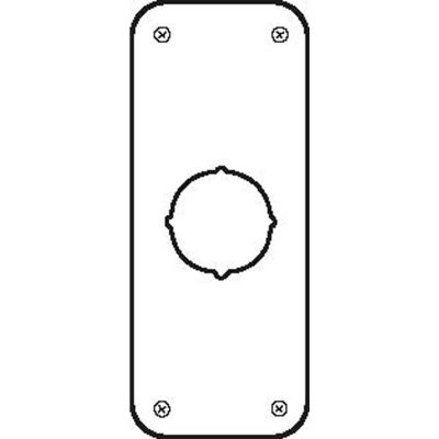Don Jo RP 13509-630 Remodeler Plate, 3-1/2"x9", .032 thick, Stainless Steel - Pkg Qty 10