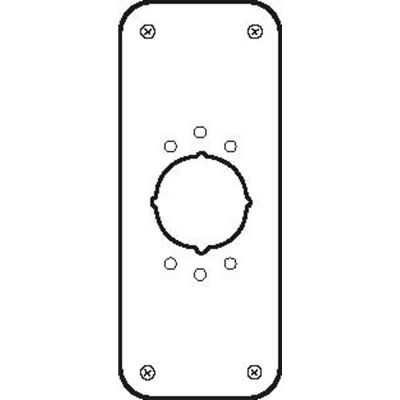 Don Jo RP 13509 2-630 2 Remodeler Plate, 3-1/2"x9", .032 thick, Stainless Steel - Pkg Qty 10