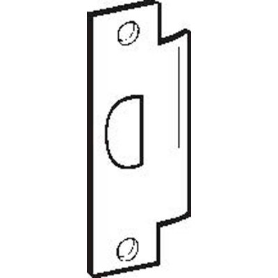 Don Jo ST 261-BP, ANSI Strike, 4-7/8"x1-1/4", Brass Plated - Pkg Qty 30