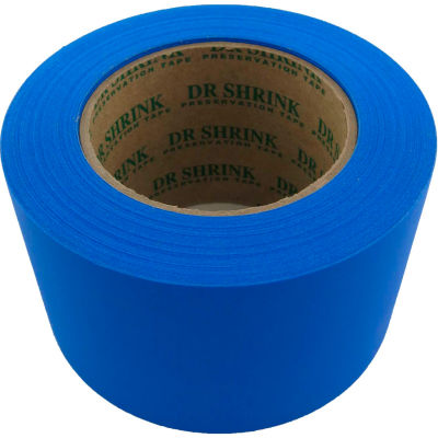 Dr. Shrink Preservation Tape 3"W x 108'L 10 Mil Blue - Pkg Qty 16