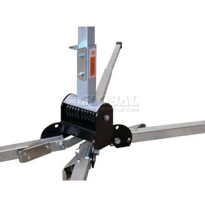 Dicke Safety DynaFlex™Dual Torsion Spring Stand for Roll-Up Signs, DF3000W