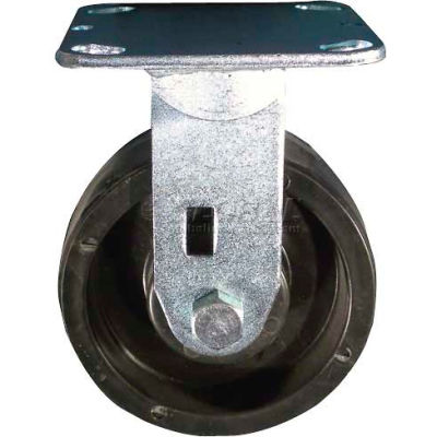 Replacement 5" Rigid Caster WC202005 for DC Tech Elevated Deck Stainless Bulk Truck