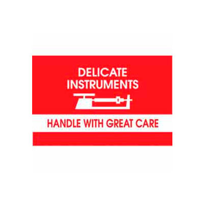Delicate Instrument Handle 2" x 3" - White / Red