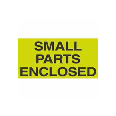 Small Parts Enclosed 3" x 5" - Fluorescent Green / Black