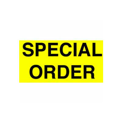 Special Order 1-3/8" x 2" - Bright Yellow / Black