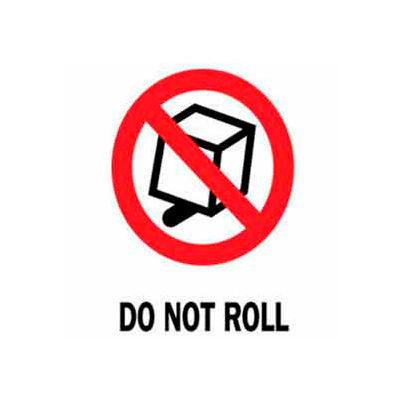 Do Not Roll 3" x 4" - White / Red / Black