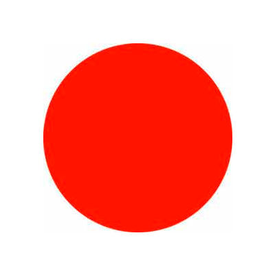 Fluorescent Red Discs 3/4" Dia.