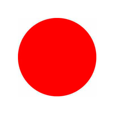 Standard Red Discs 3/4" Dia.