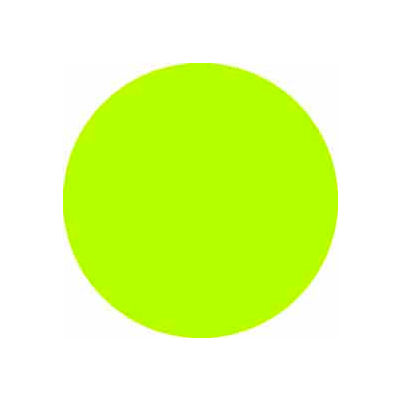 Fluorescent Green Discs 1" Dia.